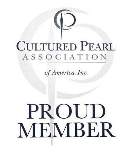 Collar De Perlas de agua dulce y Plata Esterlina De 17