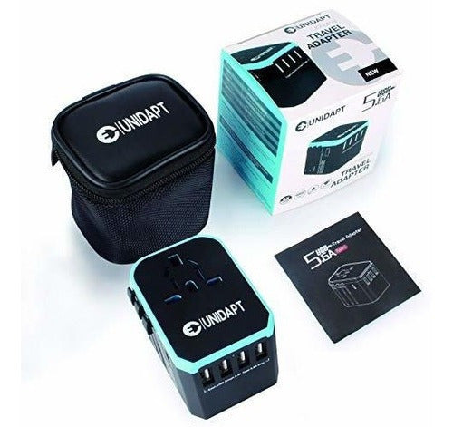 Adaptador De Corriente Usb Universal Para Viajes - Unidapt