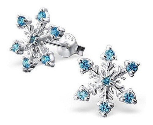 Aretes Navideños De Plata