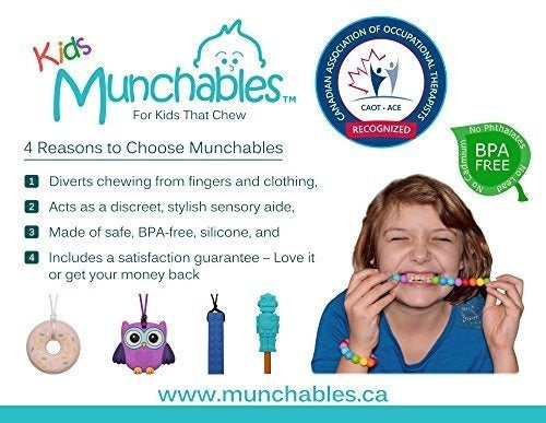 Collar Munchables Fox Masticable Collar Sensorial Masticable