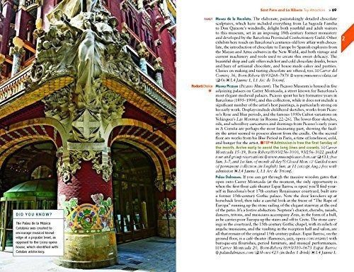 Barcelona De Fodor: Con lo Destacados De Cataluña