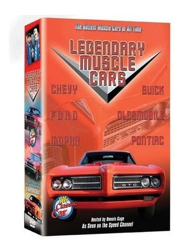 dvd Autos Musculares Legendarios