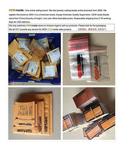 Gem-inside Perlas Sueltas De Gemas De Piedras Preciosas