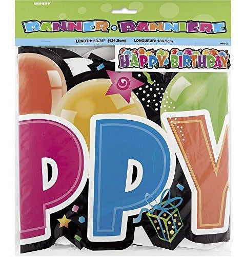 4,5 Pies Articulados Feliz Cumpleaños Banner