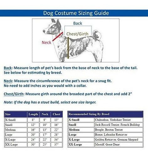 Disfraz De Perro Zack & Zoey Pumpkin Pooch, X-large, Naranja