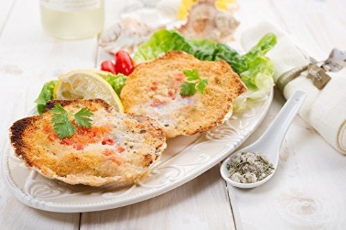 juego de 4 de Conchas para hornear naturales