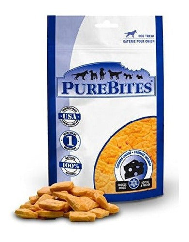 Queso Cheddar Para Perros Purebites, 4.20z /120g - Tamaño