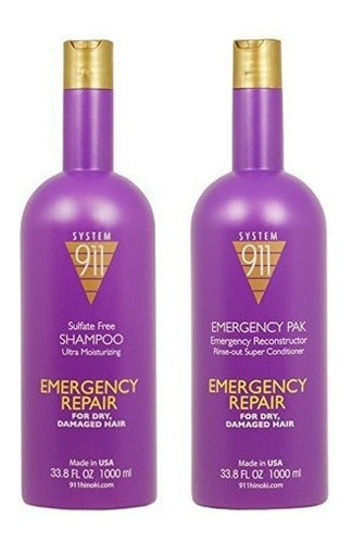 Champú, Paquete De Emergencia 1000 Ml Y 911,