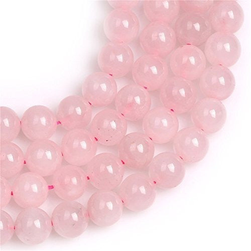 Granos De Cuarzo Rosa Para Hacer Joyas Piedras Preciosas