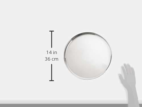 Bandeja Redonda Para Servir De Acero Inoxidable De 12