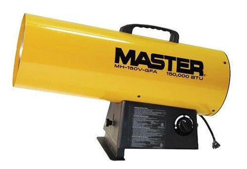 Calentador De Aire Forzado Master Mh-150v-gfa-a Lp, Salida