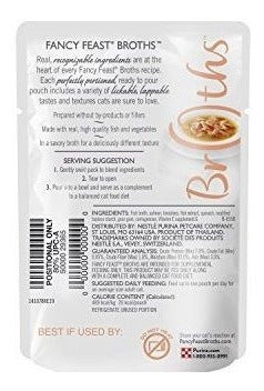 Purina Fancy Feoth Broths Clásico Con Salmón Salvaje