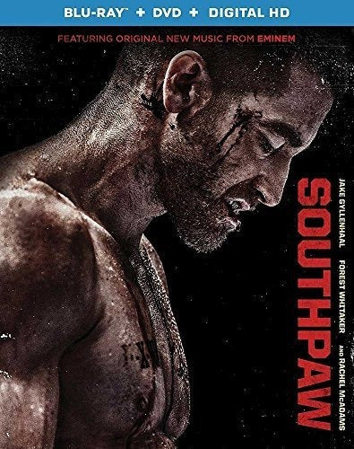 pelicula de Southpaw blu ray Dvd Ultravioleta