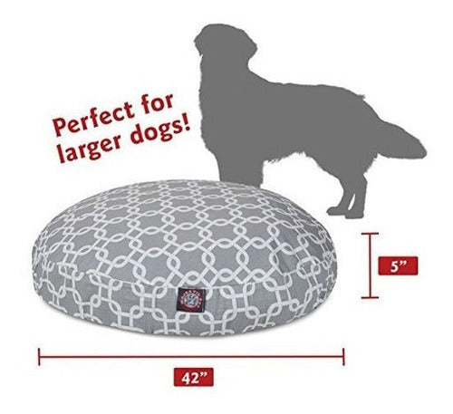 Cama Para Perros, Interior, Grande, Redonda,