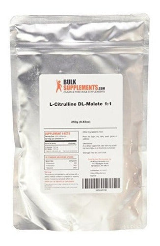 L-citrulina Dl-malato 1: 1 Powder De Bulksupplements