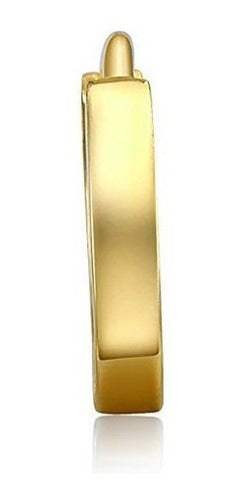 Pendientes De 14 Mm De Oro Amarillo De 14 K