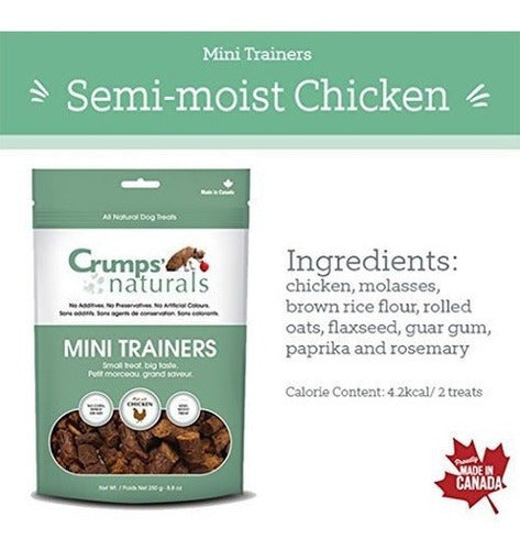 Crumps 'naturals Mini Pollo semi húmedo 1