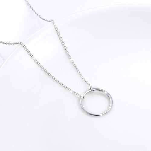 Collar de plata esterlina