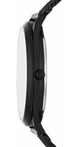 Reloj Casual De Malla De Acero Inoxidable De Cuarzo De