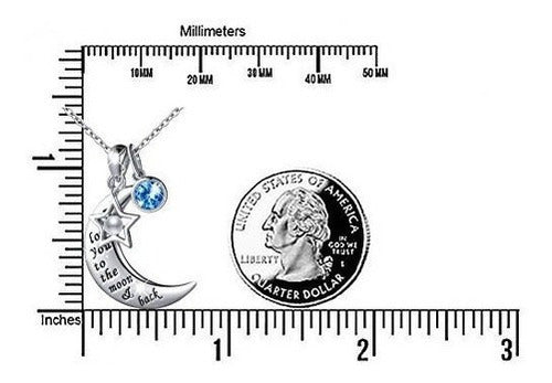 Colgante de plata de ley S925 con texto en inglés