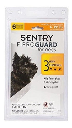 Tópico anti pulgas y garrapatas para perros