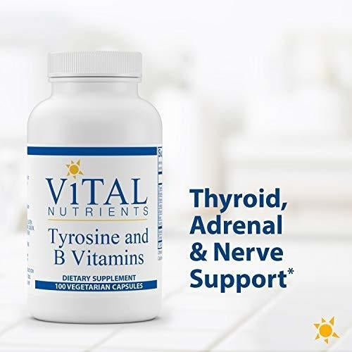 Nutrientes Vitales - Tirosina Y B-vitaminas - Fórmula De La