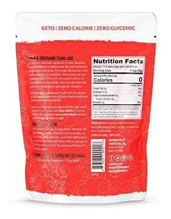 Lakanto Monkfruit 1: 1 Azúcar Sustituto 8.29 Oz Sin OGM