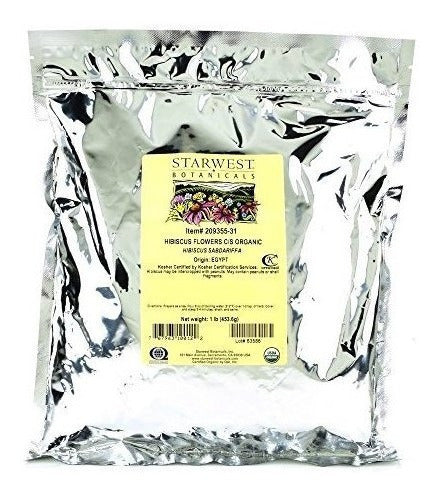 El Hibisco Egipcio Orgánico De Starwest Botanicals Florece