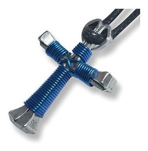 Collares Con Cruz De Herradura De 3 Colores