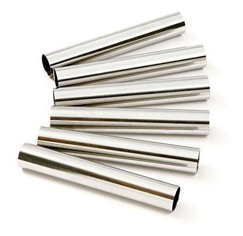 Forma Mini Cannoli De Acero Inoxidable Norpro Juego De 6