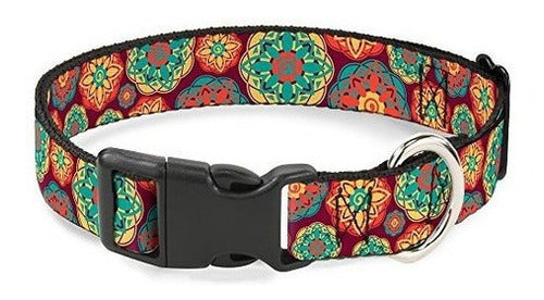 Collar Con Clip De Plástico Con Hebilla - Boho Mandala