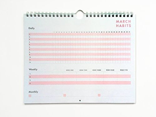 Período De Prensa Gratuito Calendario De Hábitos