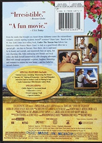 Bajo El Sol Toscano (edición De Pantalla Completa) dvd