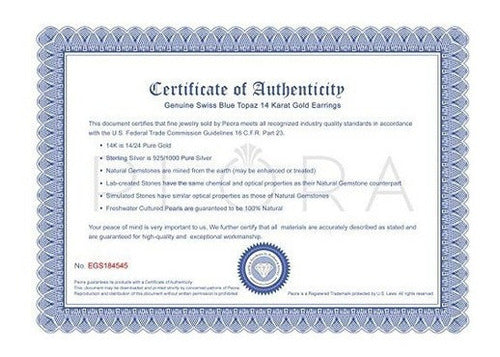 14 Quilates De Oro Blanco aretes