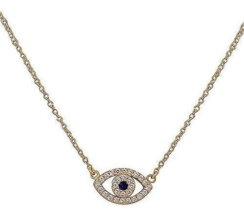 Collar Colgante Para Mujer De Plata Esterlina 925 Con Tono