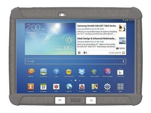 Estuche De Piel De Gelatina De Silicona Resistente De Amzer