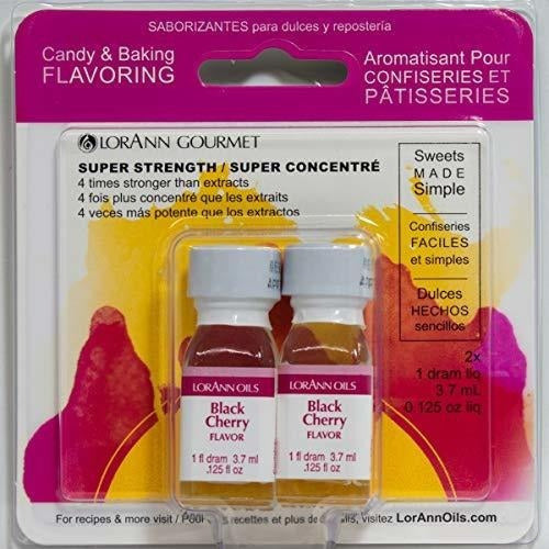 Botella Para Aromatizar Dulces Y Pasteles Cereza