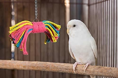 Big Birdie Bow Tie Bird Toy Juguete De Jaula Perfecto