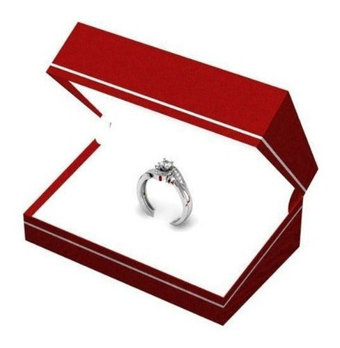 Anillo de compromiso nupcial para mujer