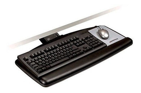 Bandeja De Teclado De 3m Con Plataforma De Madera
