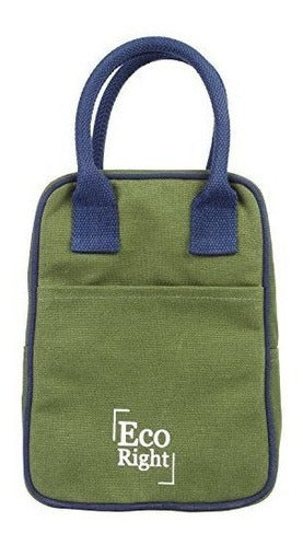 Bolsa De Asas Para El Almuerzo Ecoright Lona De Algodón