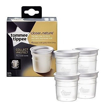 recipientes almacenadores de leche