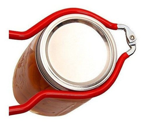 Llave para tarros de conservas roja