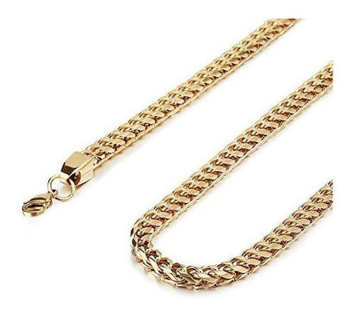 Collar de cadena de acero Fibo de 6 mm de grosor