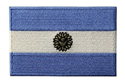 Parche para coser con la bandera de Argentina