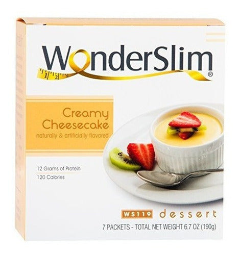 Pastel De Queso Cremoso Alta En Proteínas Y Bajo