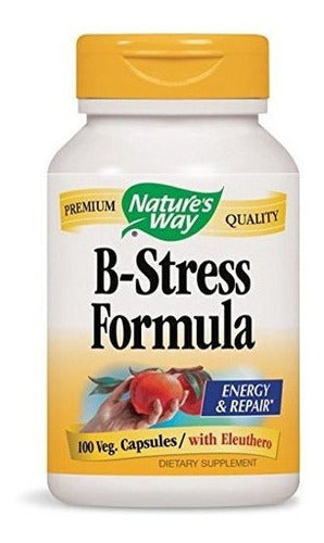 Nature's Way B-stress Con Eleuthero Siberiano, 100 Cápsulas