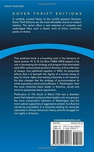 libro, The Souls Of Black Folk (Dover Thrift Editions)