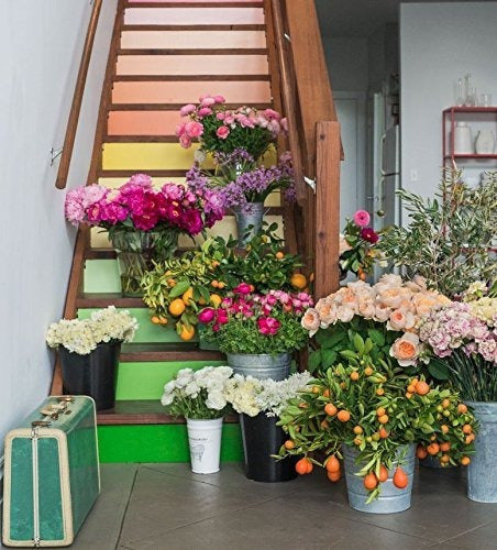 Color Me Floral: Impresionantes Arreglos Monocromáticos