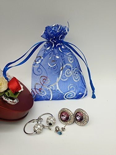 Ankirol 100pcs Bolsas Transparentes Del Favor De La Organza